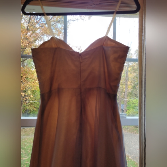 Crystal beaded evening gown - Picture 2 of 6